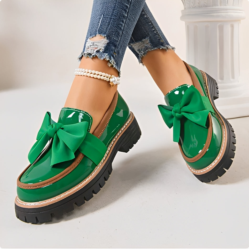 Miley - Modische Loafer mit Schleifendetail
