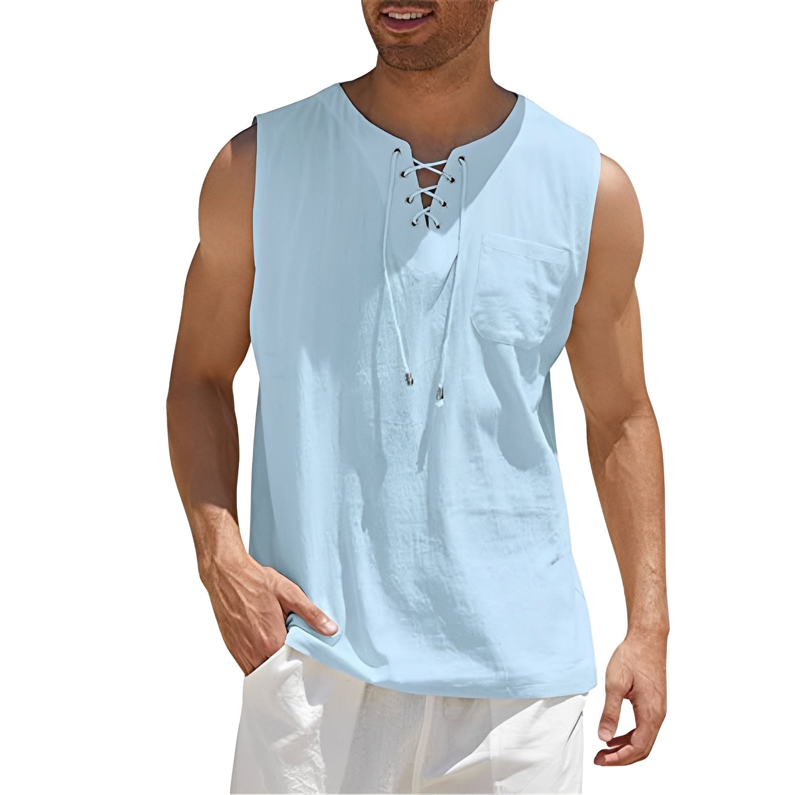 Alexia - Komfortables Herren-Tanktop ohne Ärmel