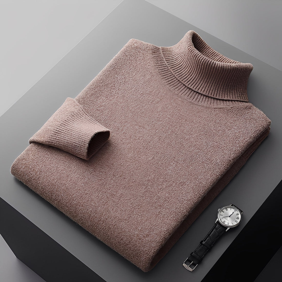 Osborn - Schlichter Herren-Rollkragenpullover