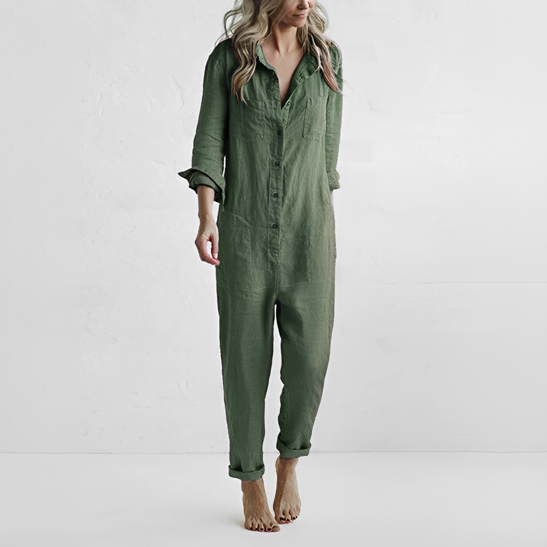 Novaria - Sommer-Overall für Frauen mit langen Ärmeln