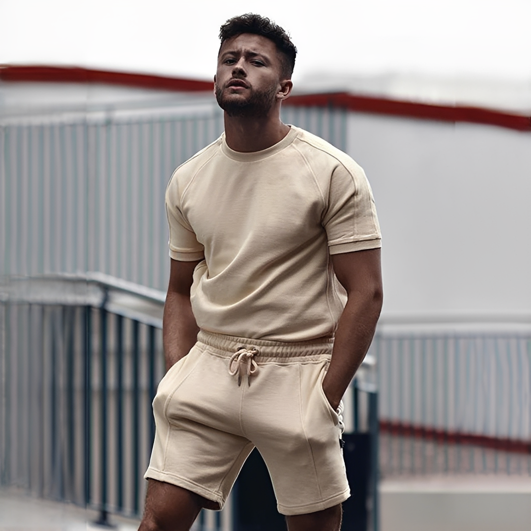 Drake - Herren-Set mit T-Shirt und Shorts - ideal für sonnige Tage