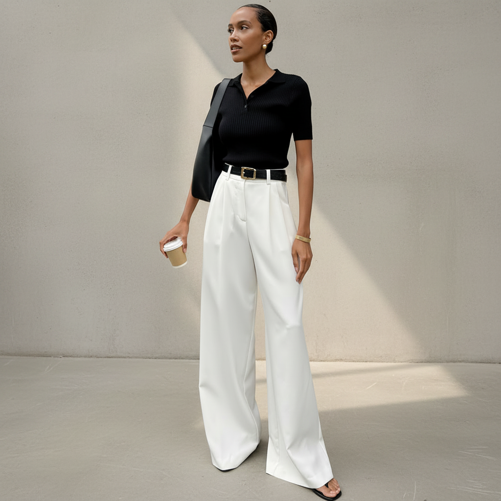 Blaine - Stilvolle Hosen mit weitem Bein