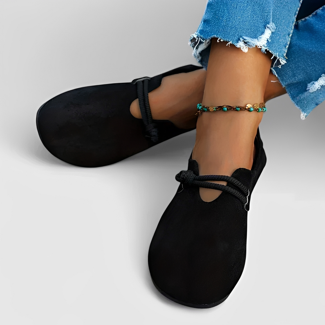 Marjorie - Komfortschuhe mit runder Zehenpartie