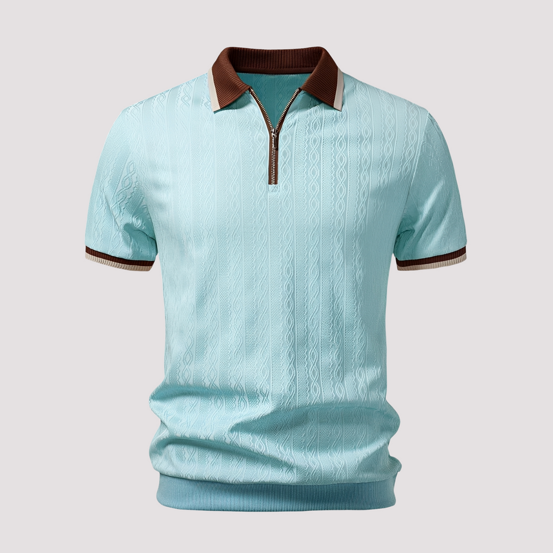 Bryn - Modisches Zip-Poloshirt
