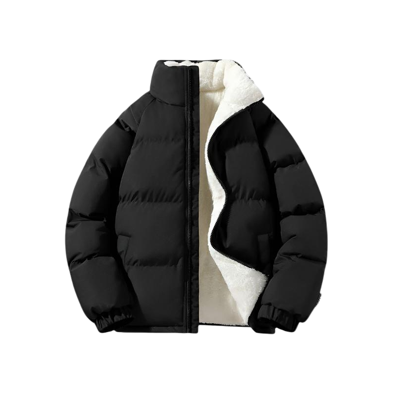 Calvin – Fleece-gefütterte Herren-Pufferjacke