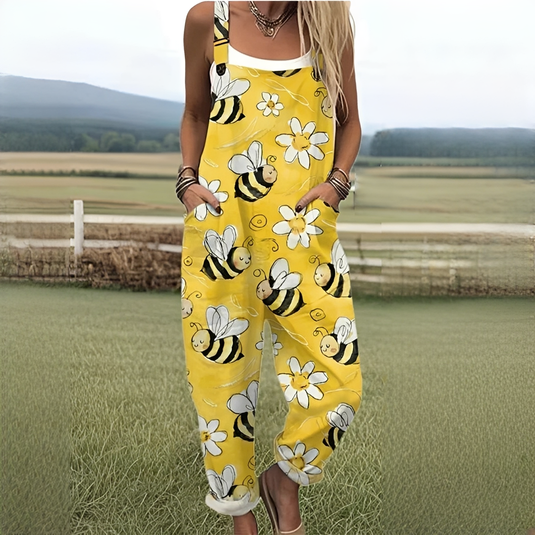 Zerva - Eleganter Muster-Overall