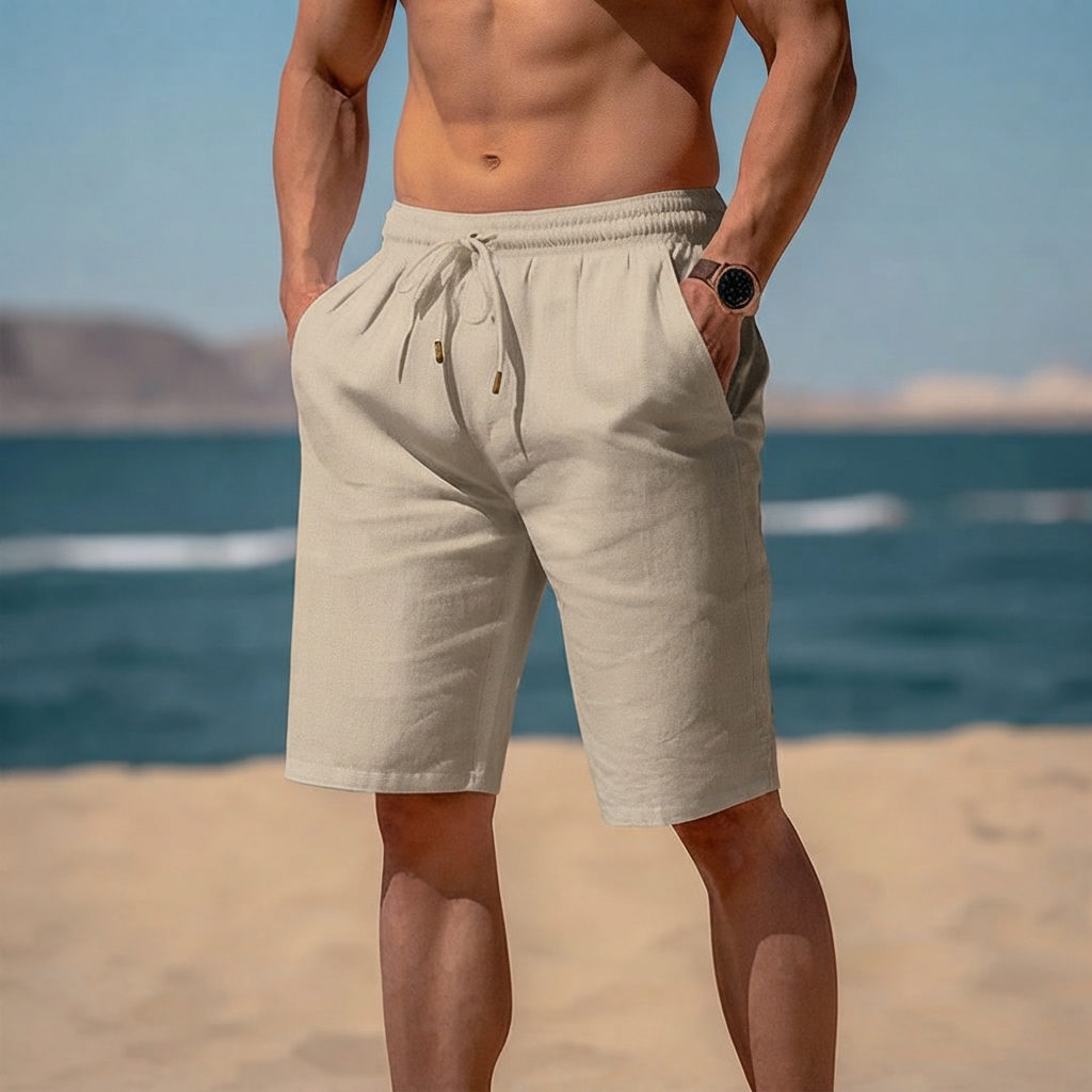 Junziem - Bequeme Shorts mit Kordelzug