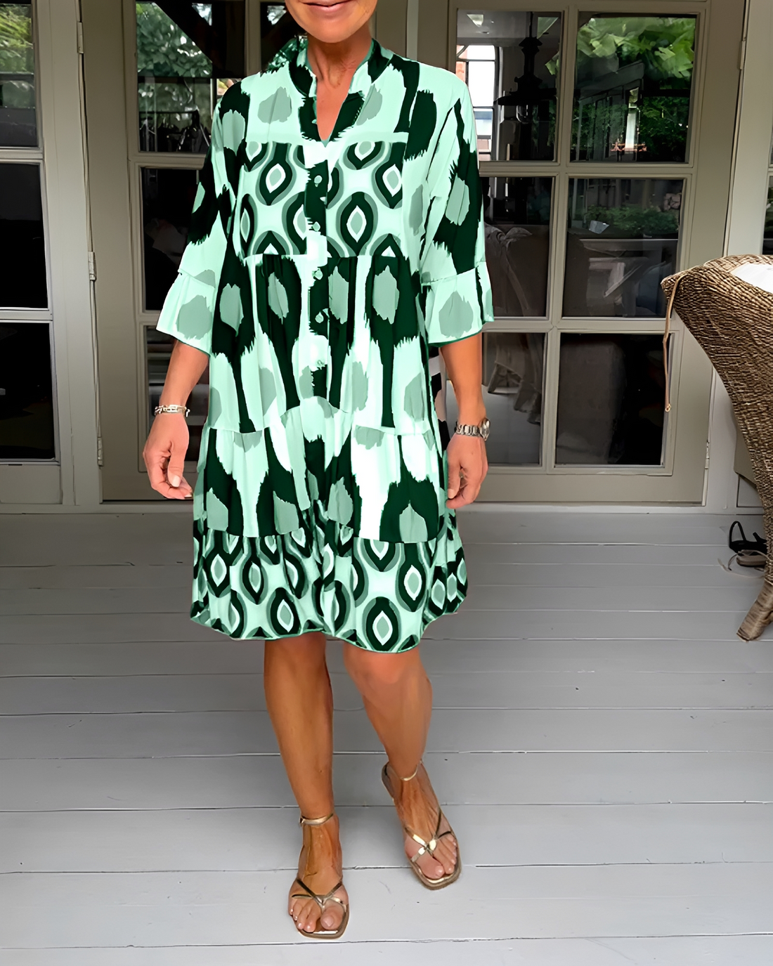 Faiza - Elegantes und legeres Minikleid