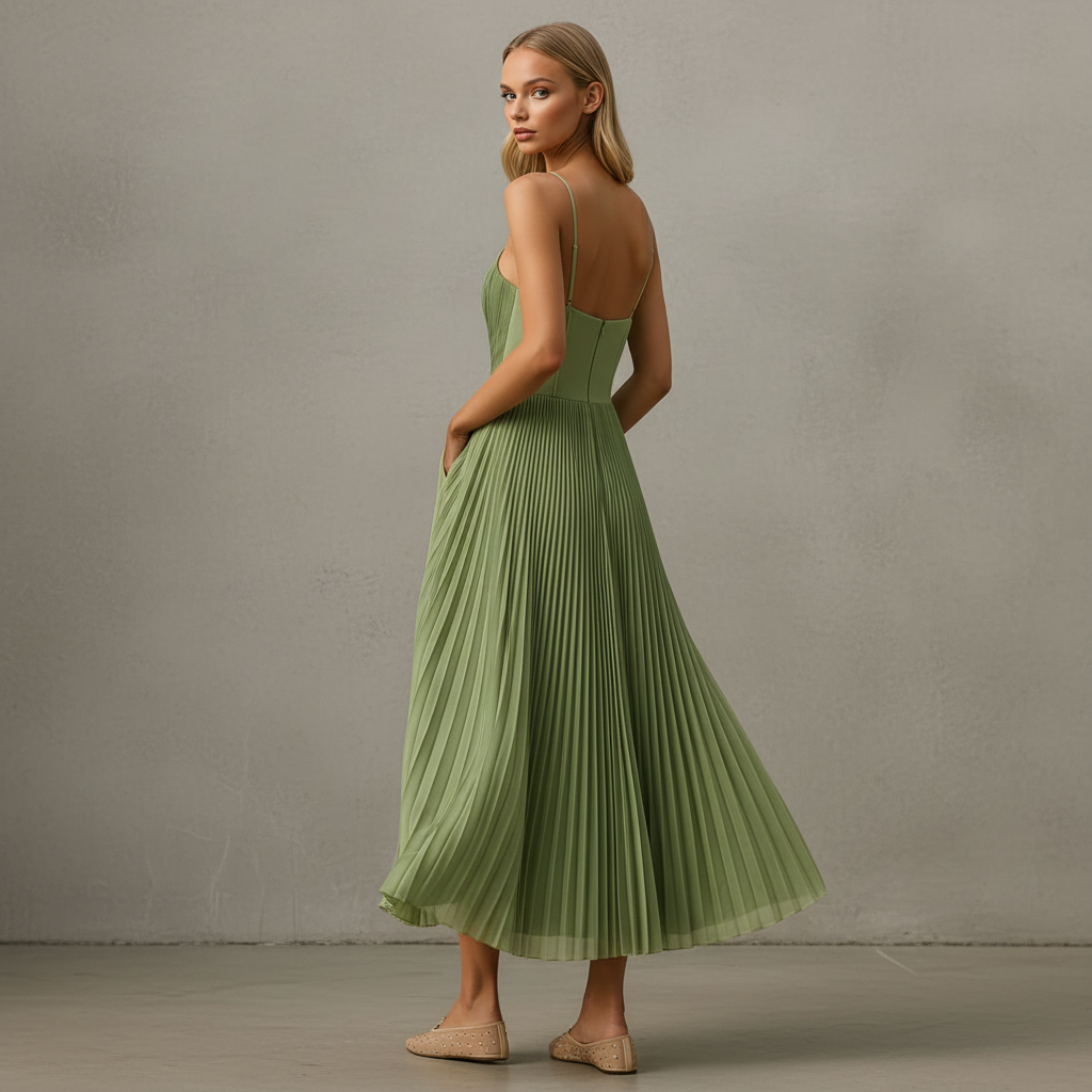 Lorelei - Stilvolles Kleid ohne Rücken und Ärmel