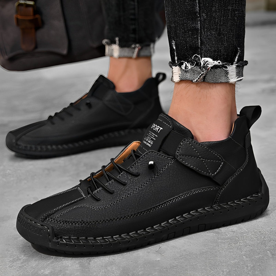 Ronald - Moderne, leichte Herrensneaker mit Unterstützung