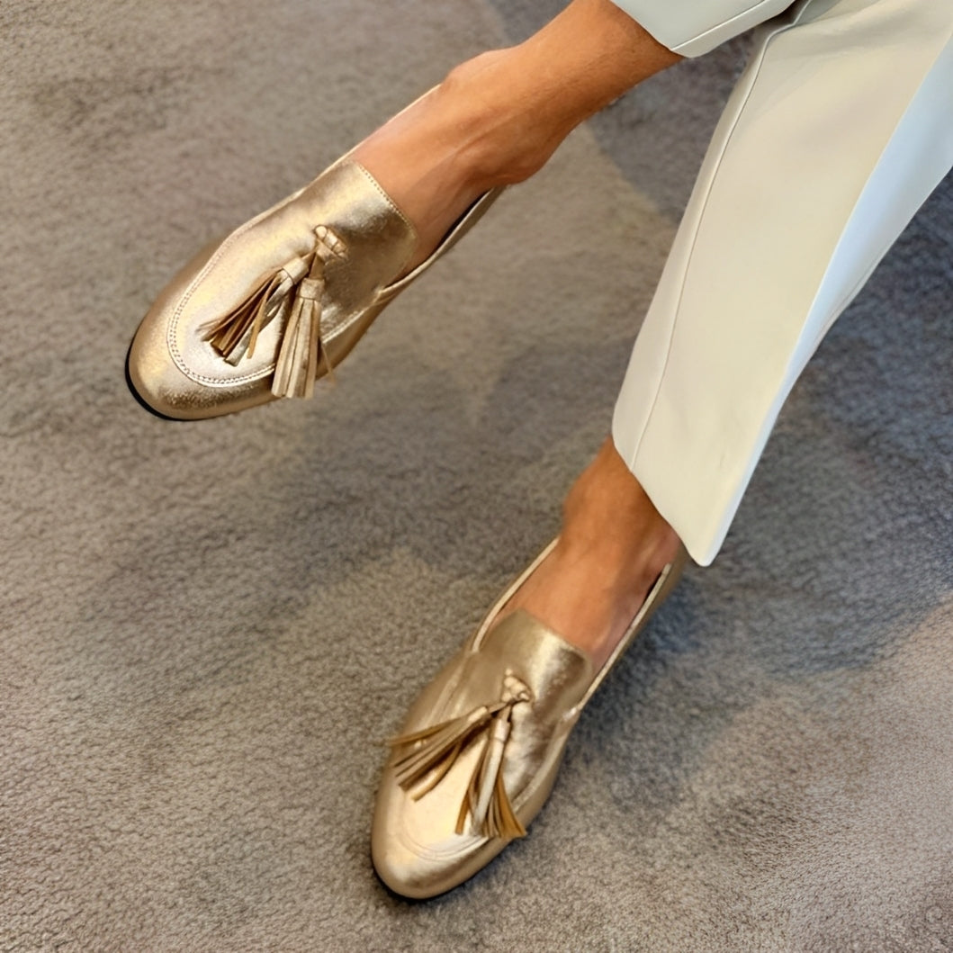 Alyssia - Komfortable Loafer mit Quaste
