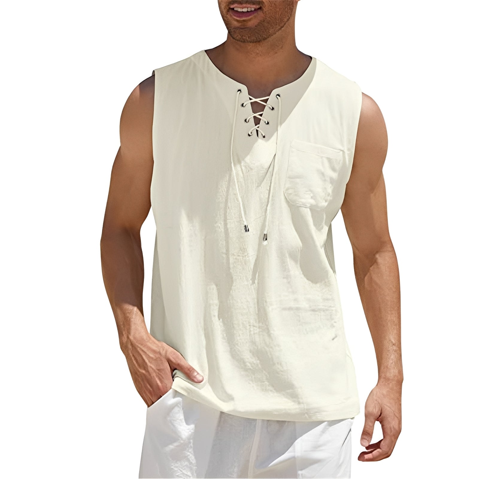 Alexia - Komfortables Herren-Tanktop ohne Ärmel