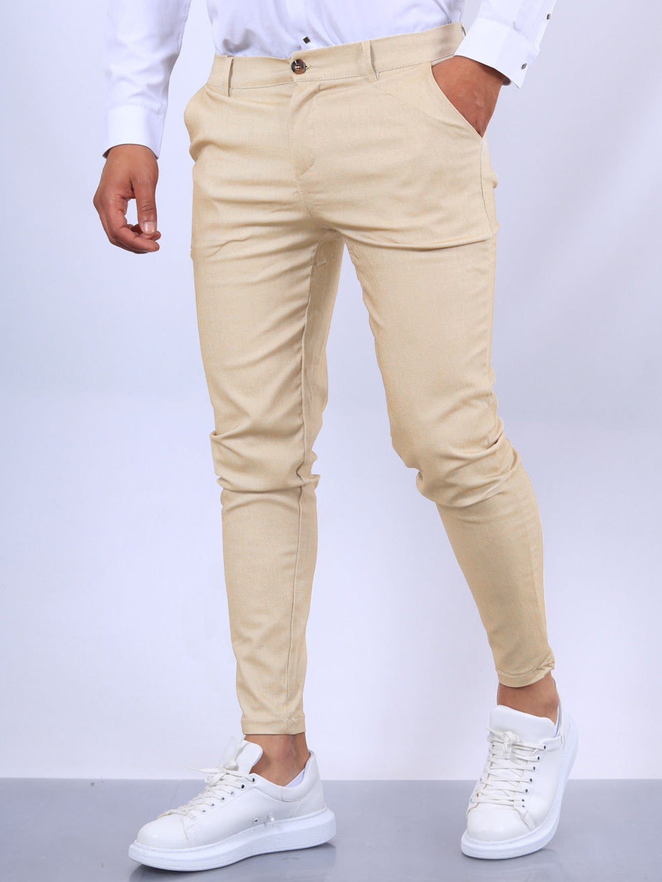 Ryan - Herren schmal geschnittene Hose im lässigen Stil