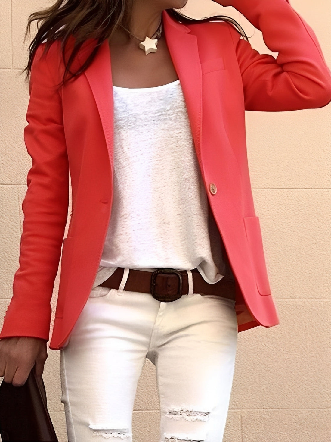 Leonie - Moderner und stilvoller Slim-Fit-Blazer für Damen