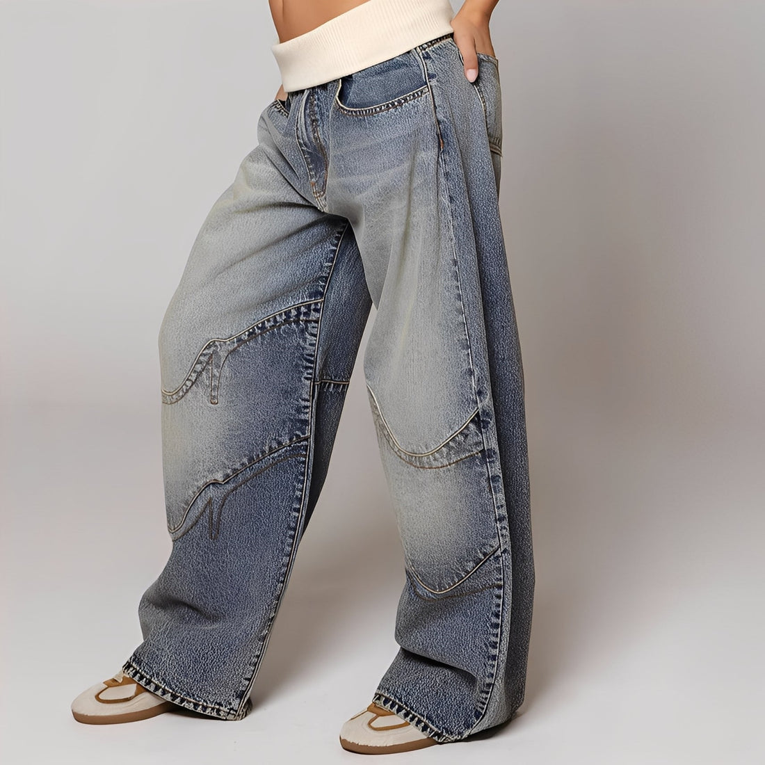 Vanessa - Komfortable, locker geschnittene Jeans