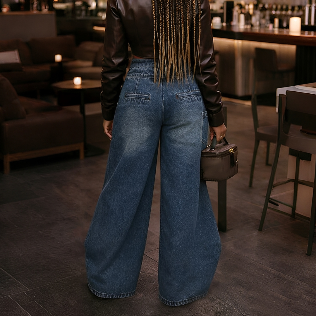 Cheska - Stylische Kreuzungs-Hose