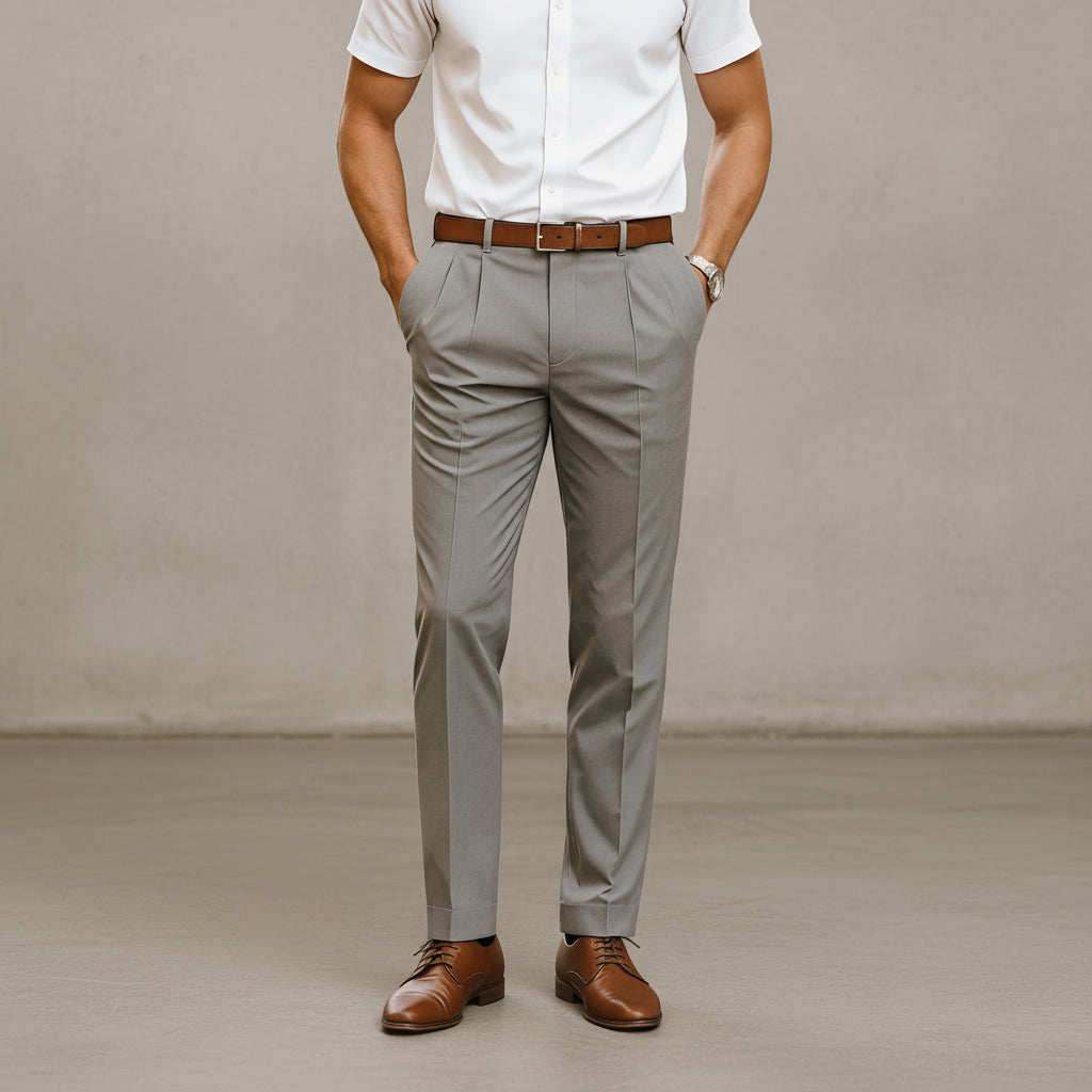 Brandon - Stilvolle Hose mit geradem Schnitt