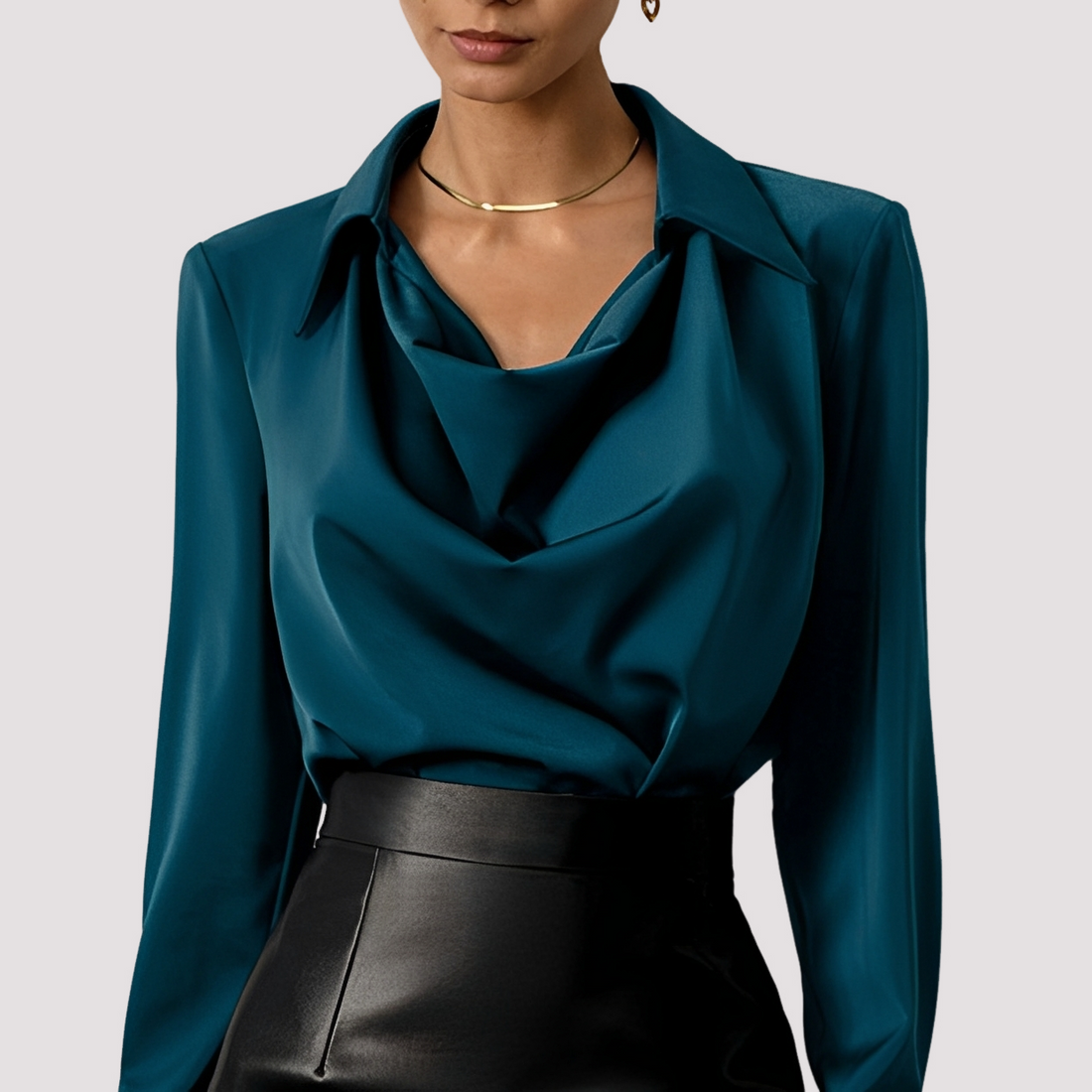Eleanor - Elegante Hemdbluse für Damen