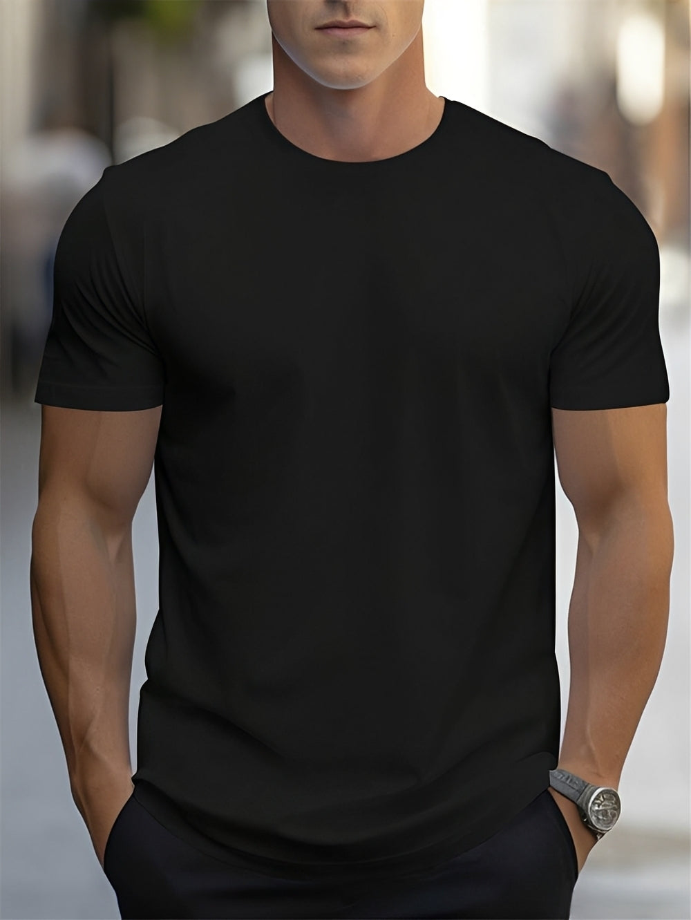 Marvin - Lässiges Kurzarm-T-Shirt für Herren