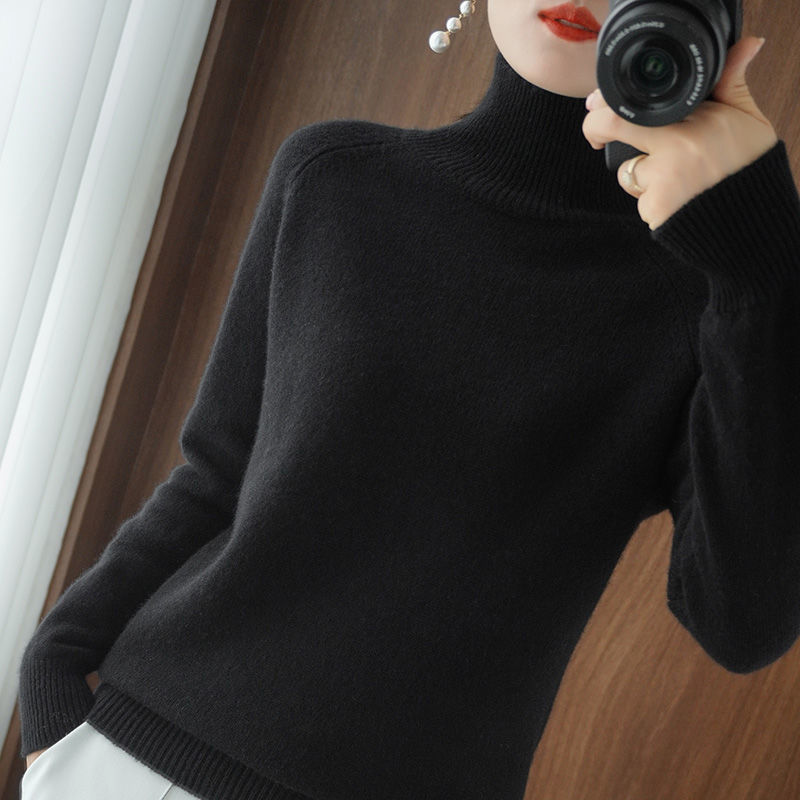 Jessel - Komfortabler Damen-Hochkragenpullover