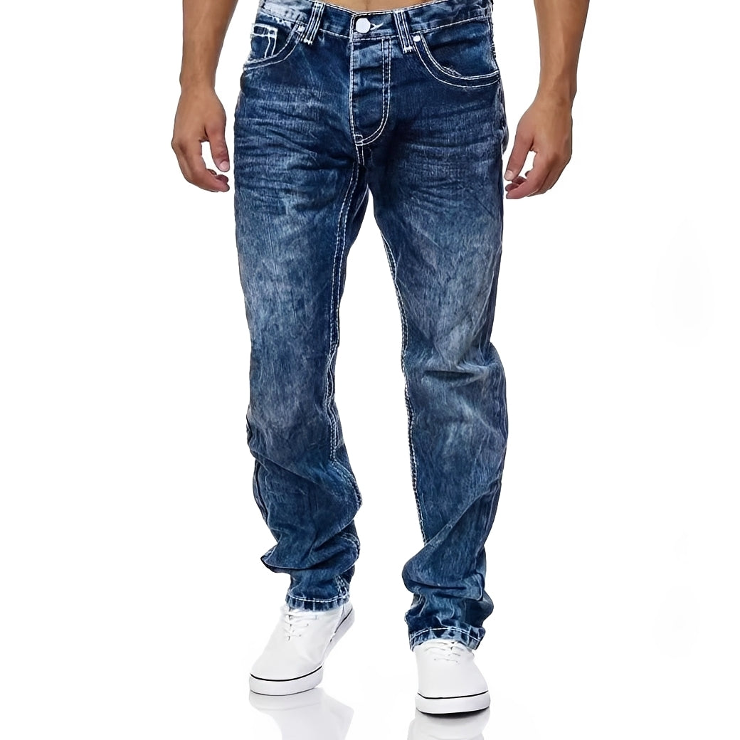 Stefan - Komfortable, gerade Stretch-Jeans für Herren