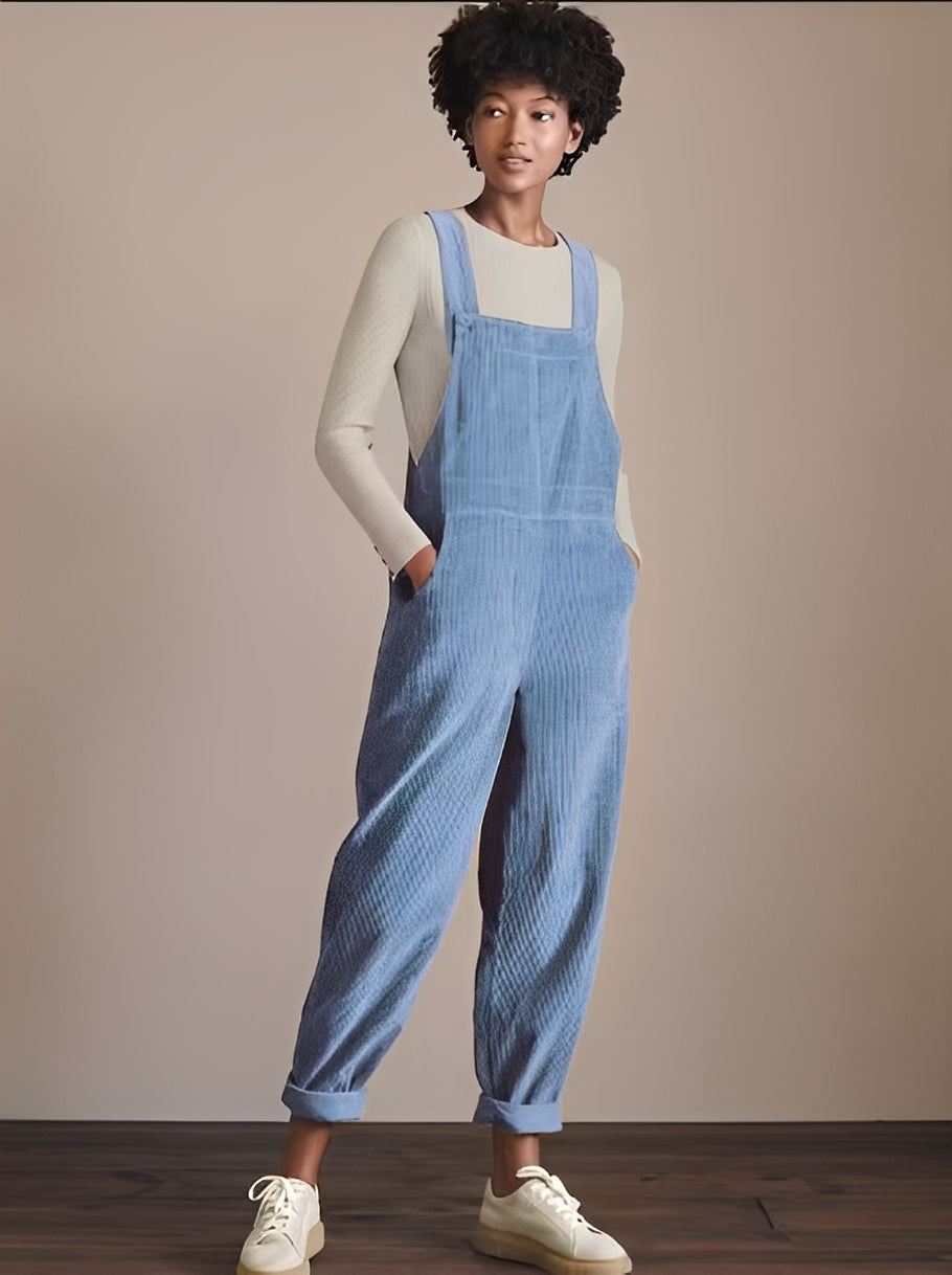 Kristina - Eleganter Cord-Jumpsuit für Damen
