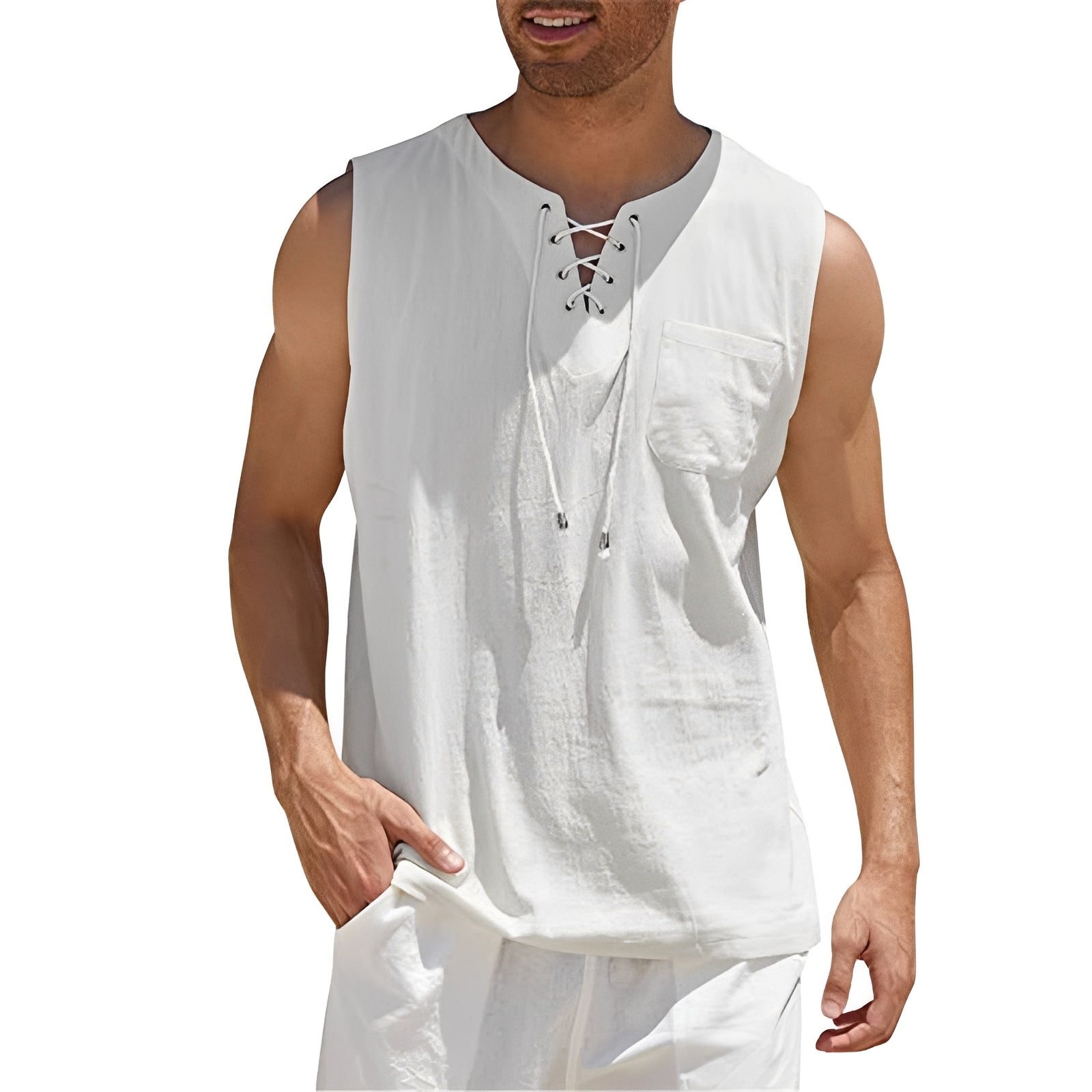 Alexia - Komfortables Herren-Tanktop ohne Ärmel