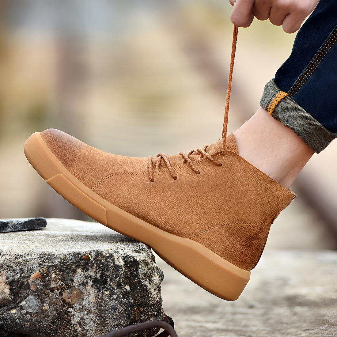 Allen - Stylische hohe Sneakers