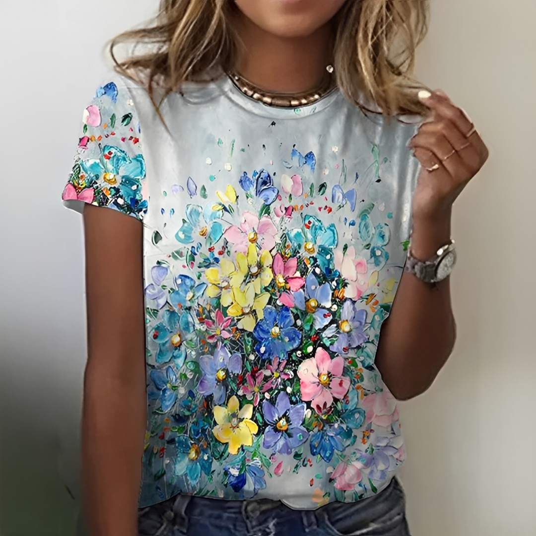 Parla - Stilvolles Damen-T-Shirt für die Sommersaison