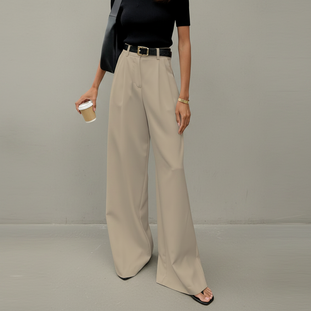Blaine - Stilvolle Hosen mit weitem Bein