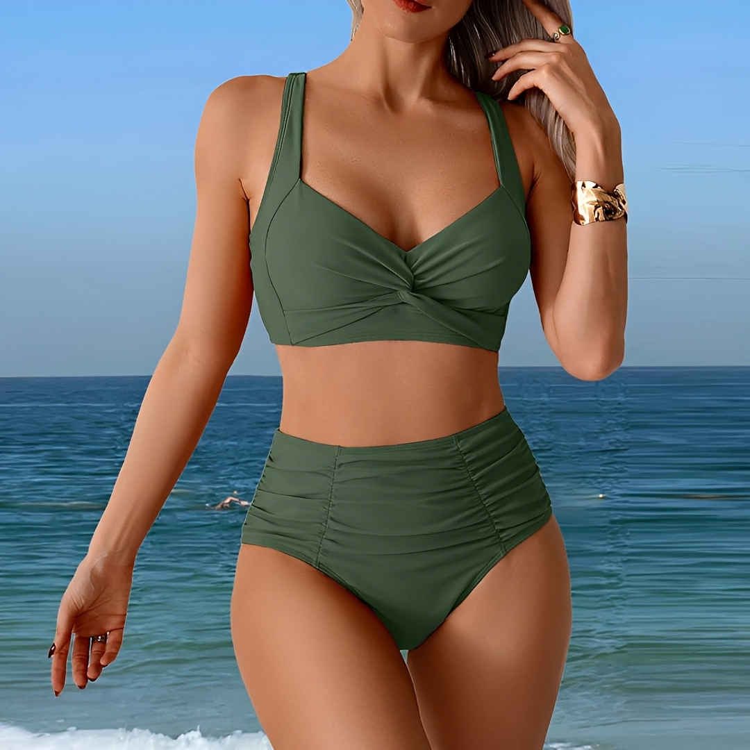 Garwen - Elegantes zweiteiliges Badeanzug-Set