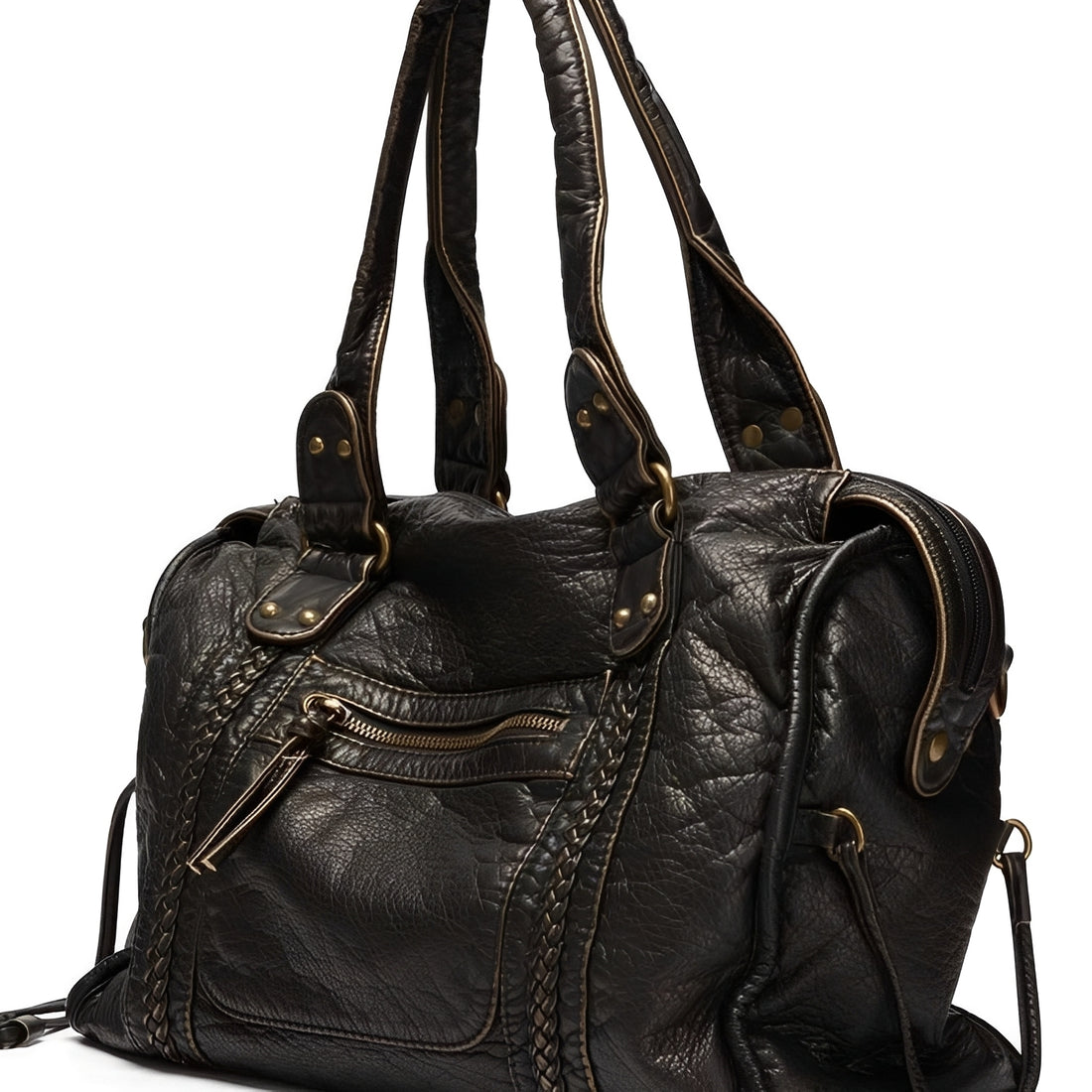 Hollie - Lässige Handtasche mit Reißverschluss für Damen