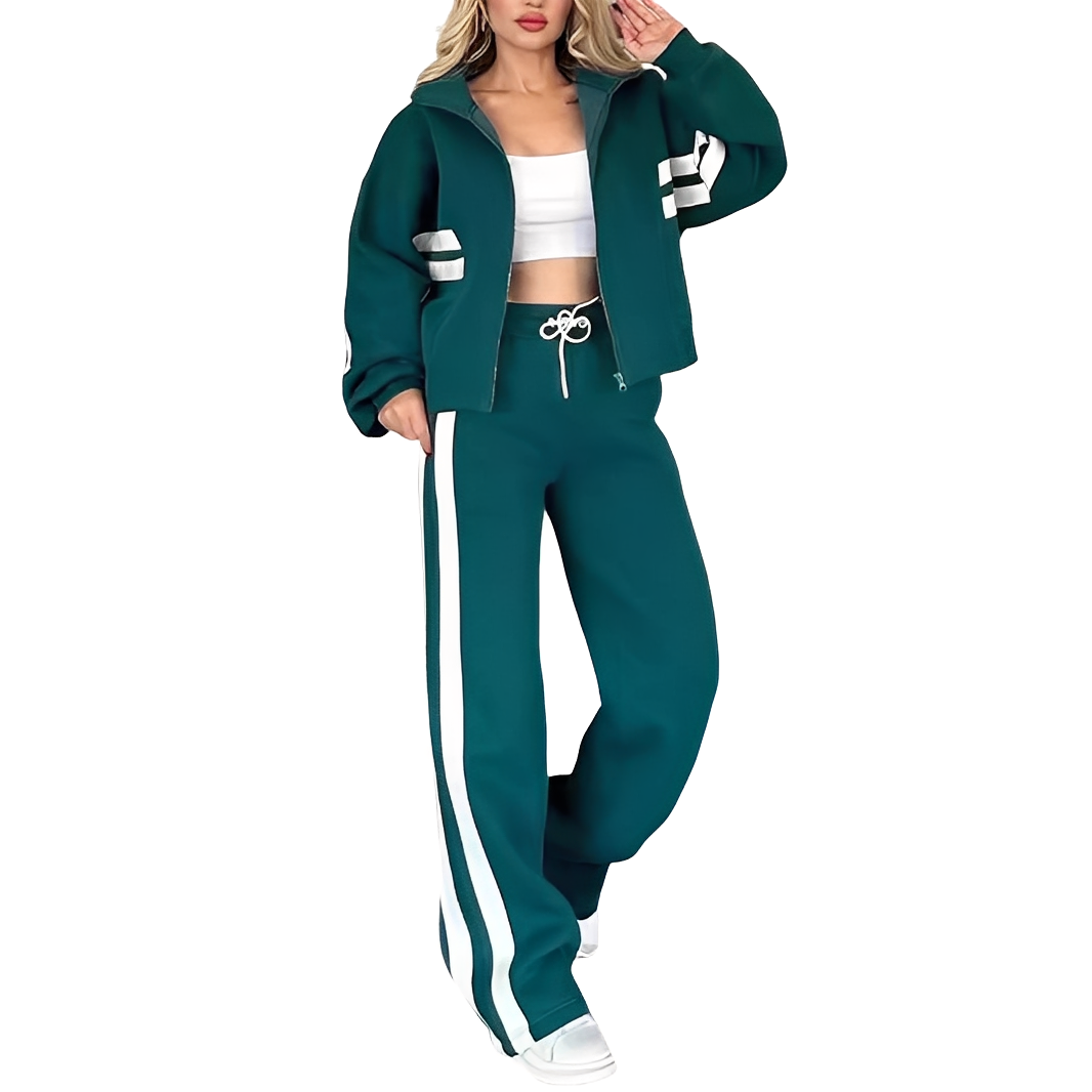 Maddie - Elegantes zweiteiliges Sportset für Frauen