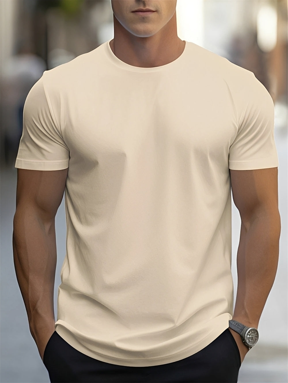 Marvin - Lässiges Kurzarm-T-Shirt für Herren
