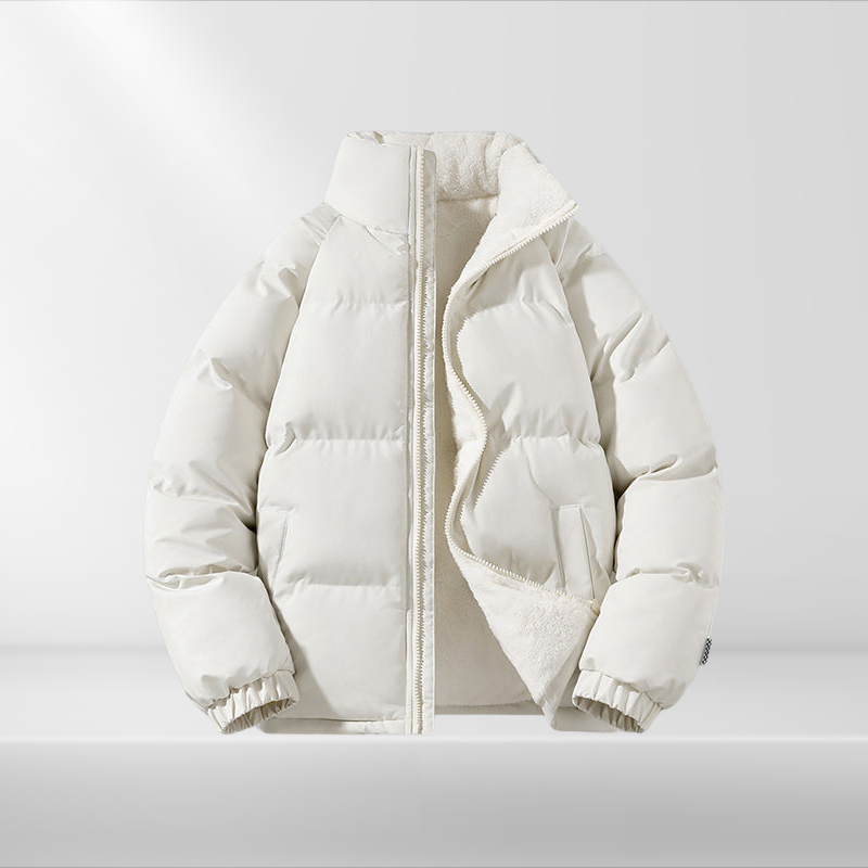 Calvin – Fleece-gefütterte Herren-Pufferjacke