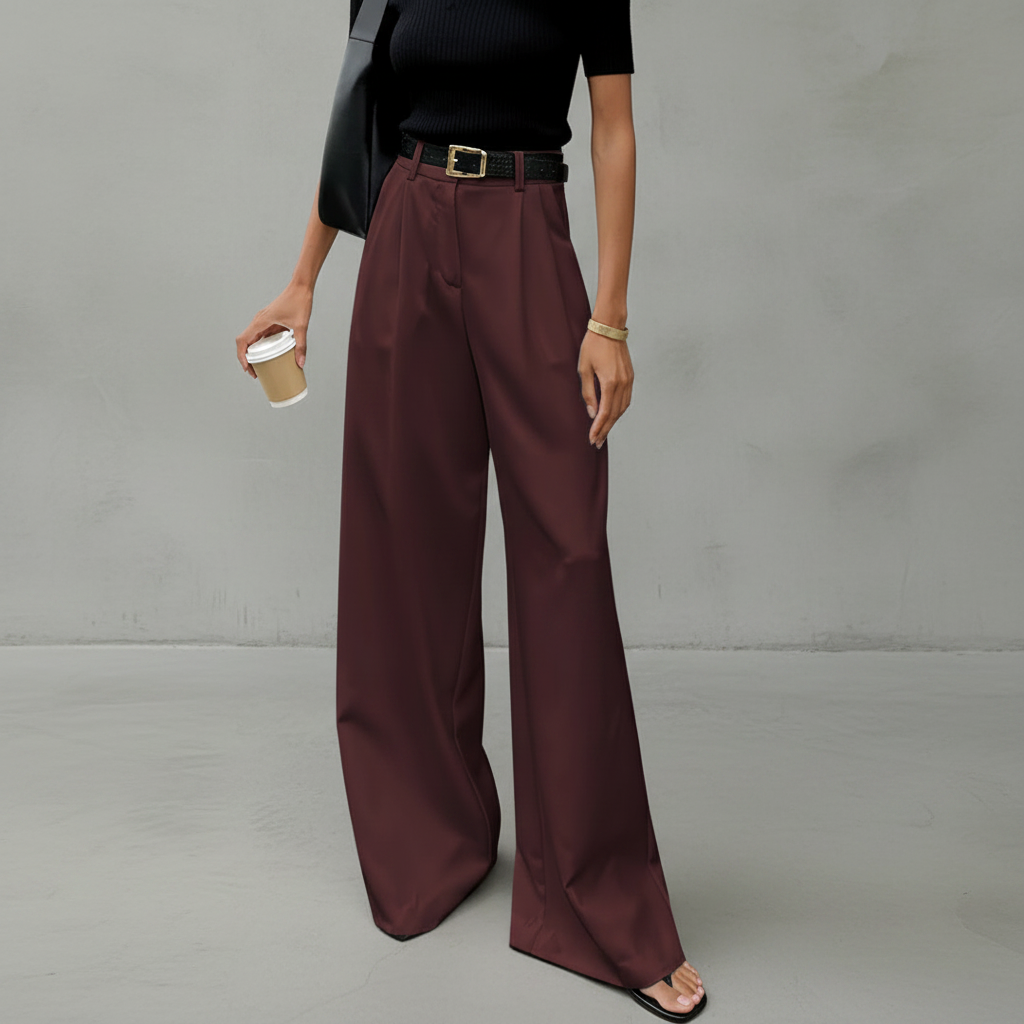 Blaine - Stilvolle Hosen mit weitem Bein