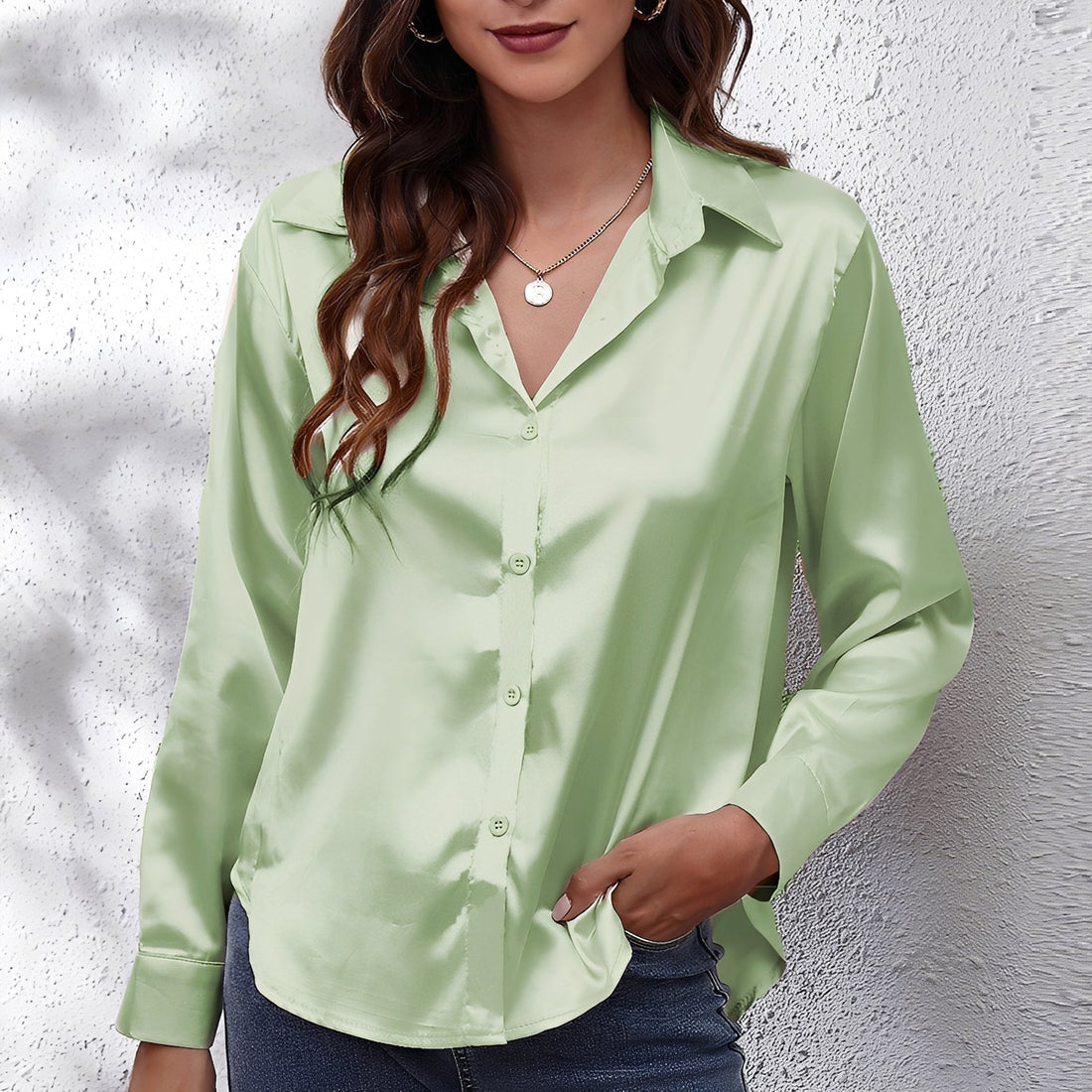 Fannia - Elegantes Langarmhemd