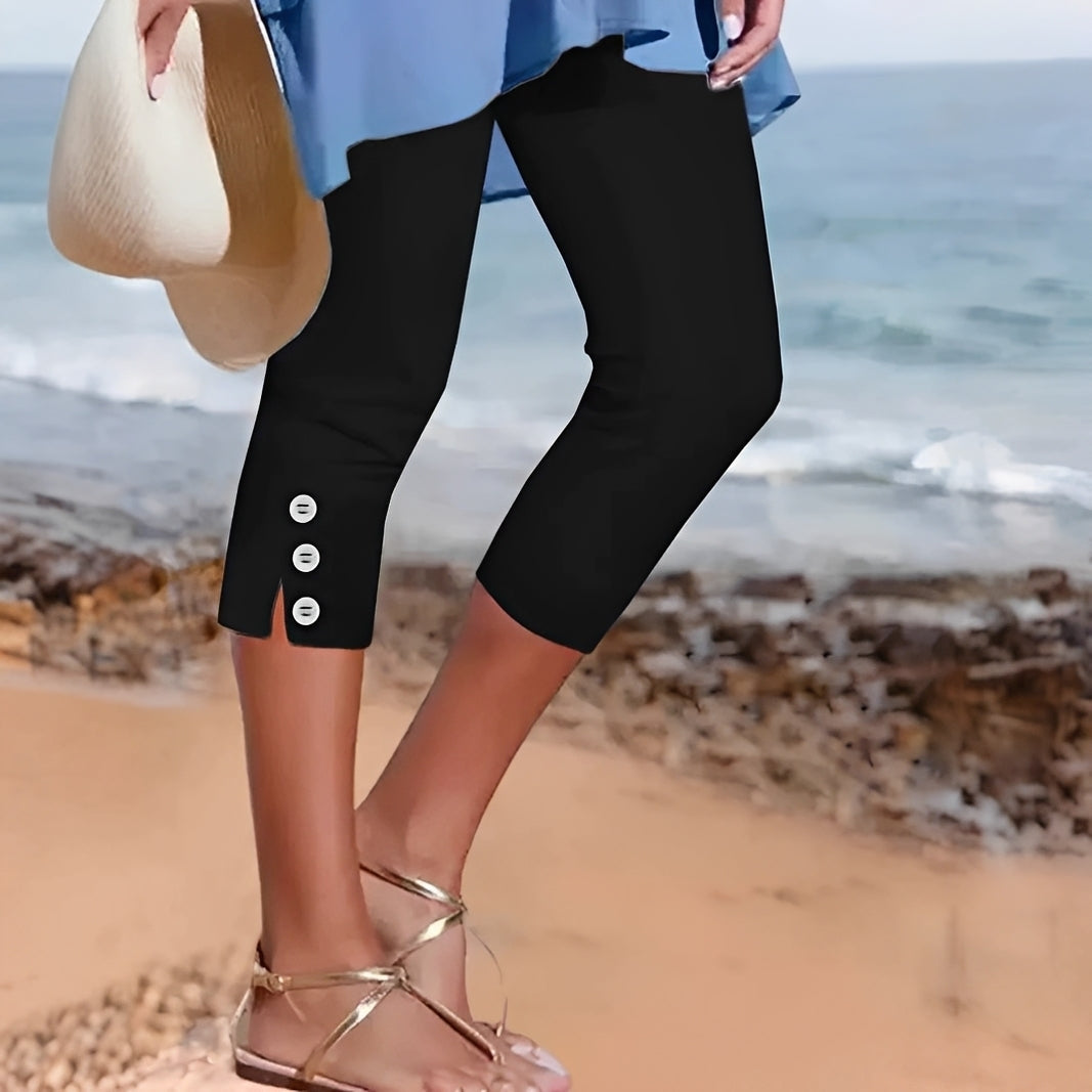 Catrin - Stylische Hose mit verkürzter Länge