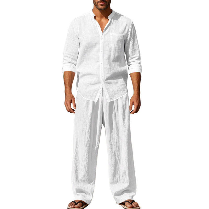 Gerald - Bequemes Set aus Langarmshirt und Hose für Herren