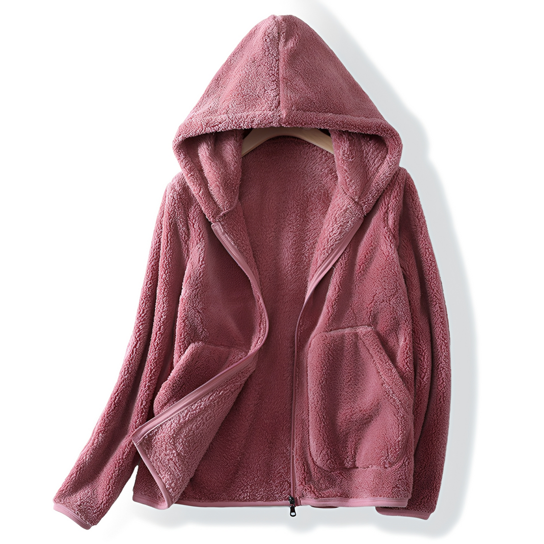 Gabriella - Warme, wattierte Fleecejacke für Damen