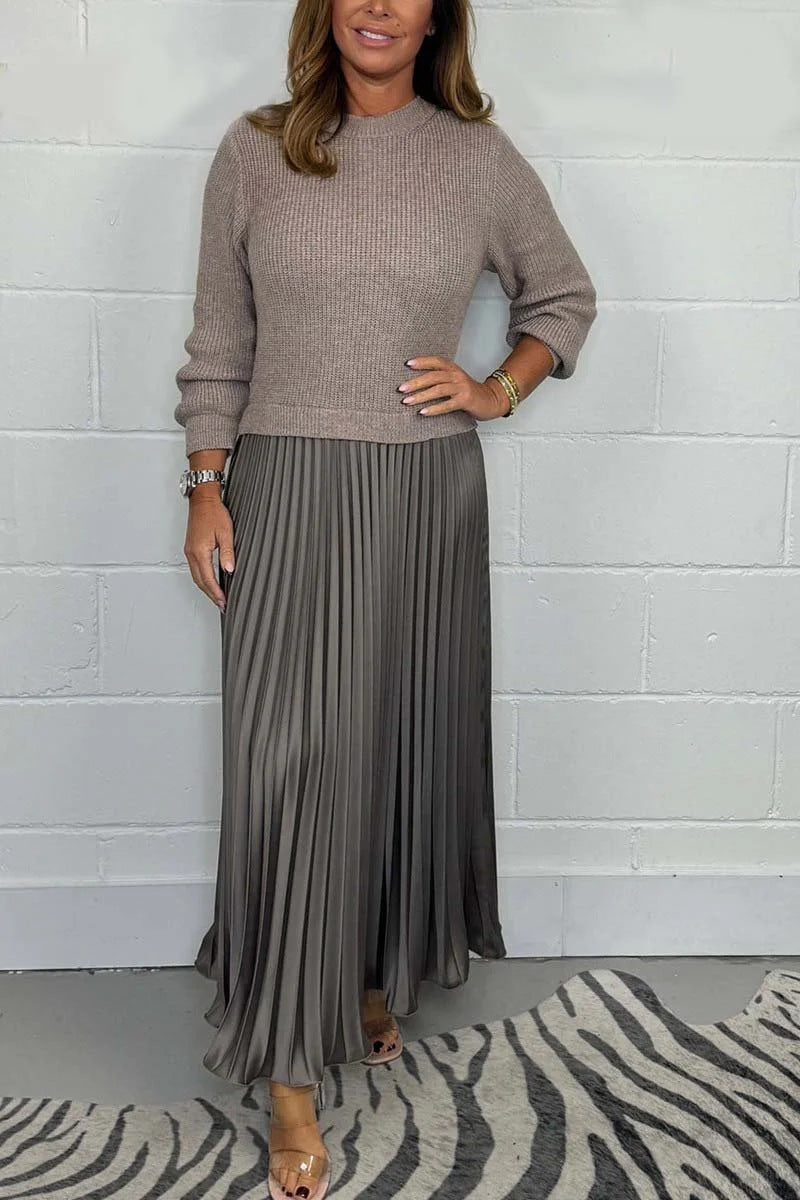 Jamie – Bequemes Damen-Kleid mit Falten