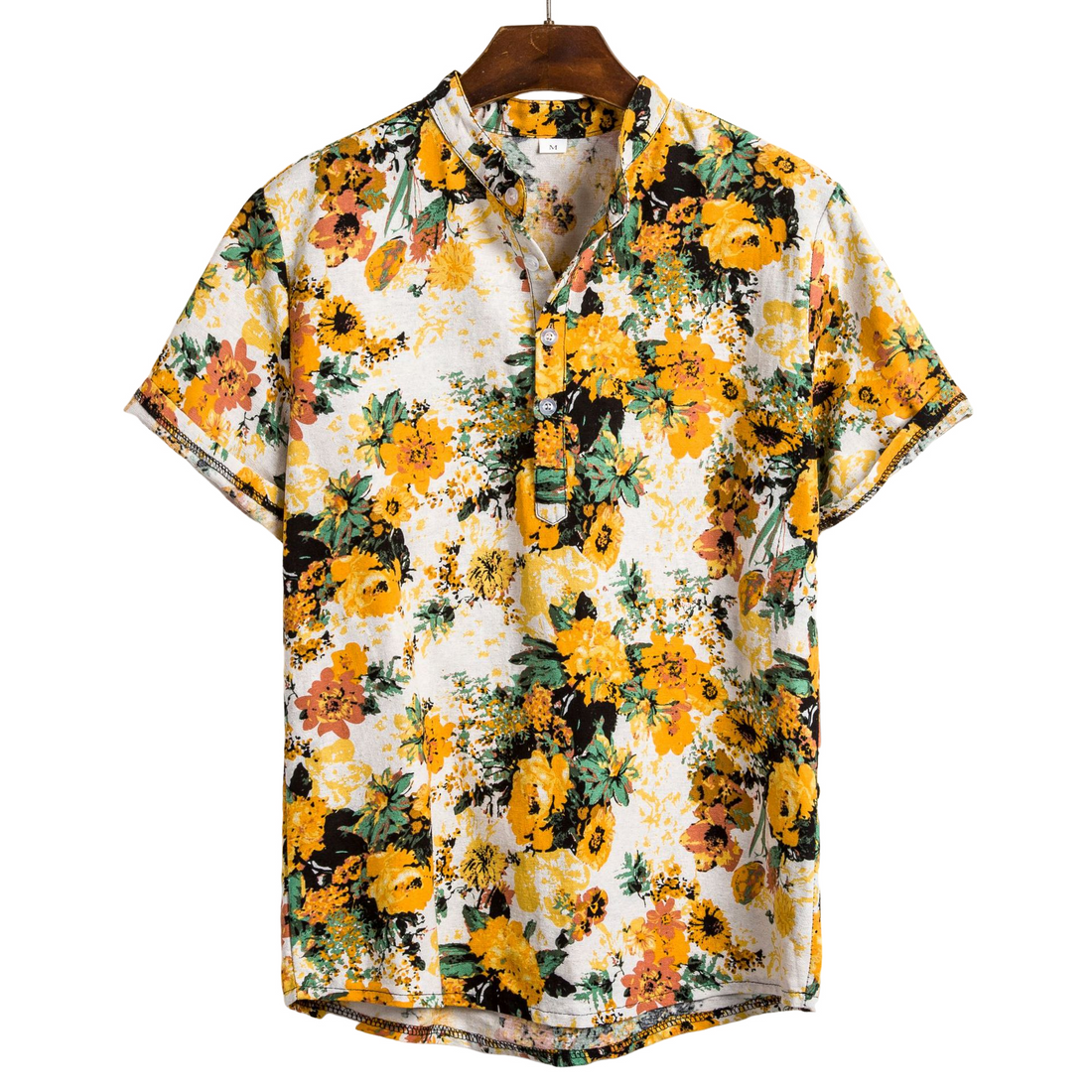 Freddy - Bequemes Hemd mit Blumenmuster für Herren