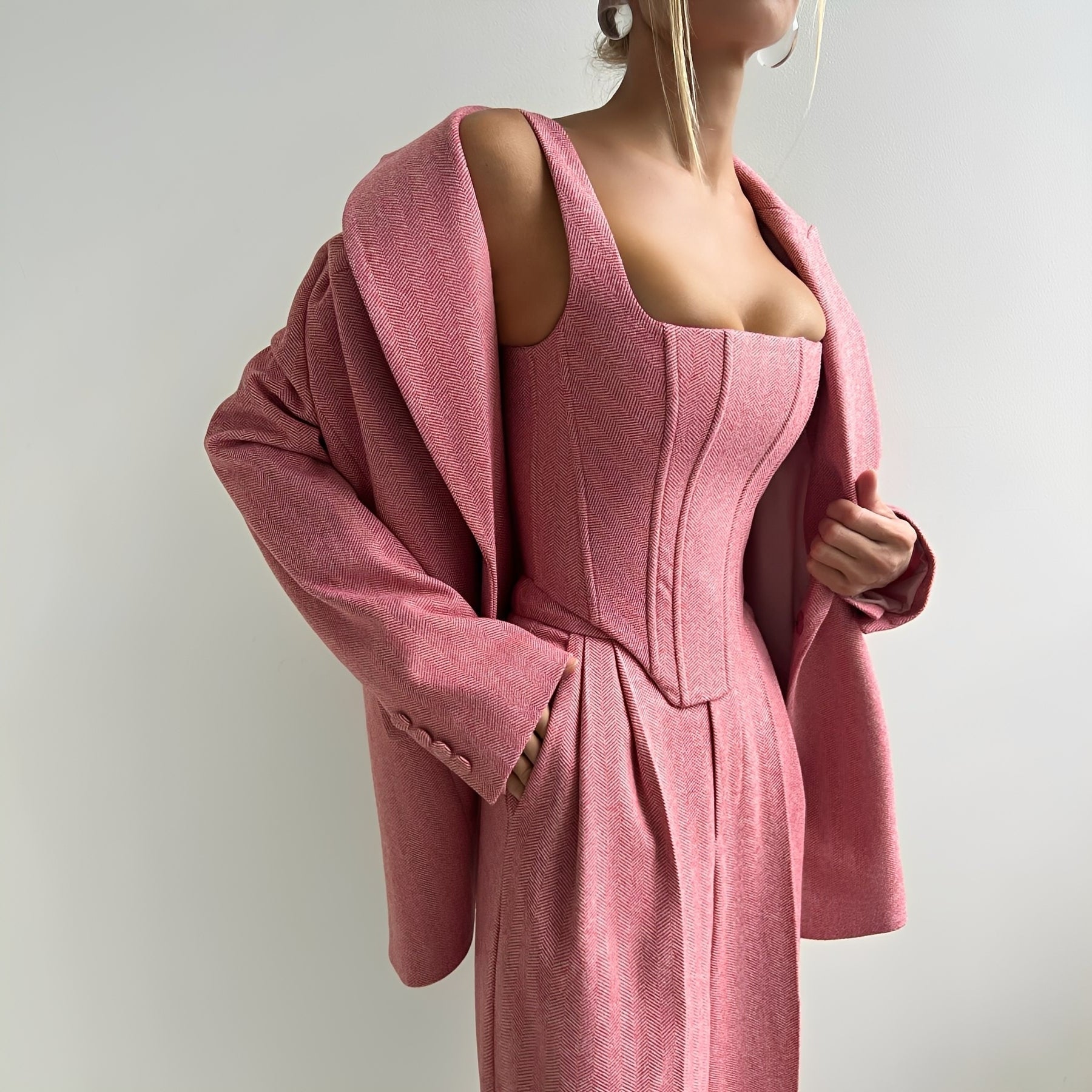 Madeline - Stilvolles dreiteiliges Blazer-Set für Frauen