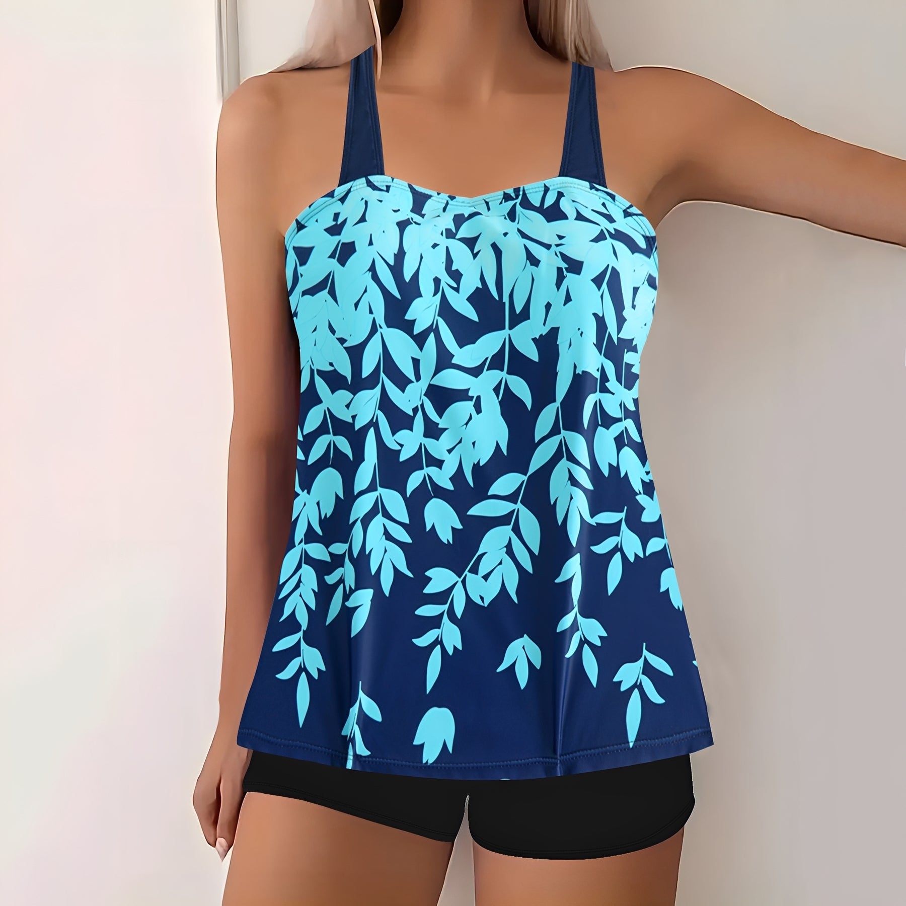 Emmie - Stilvoller Tankini mit Muster für Damen
