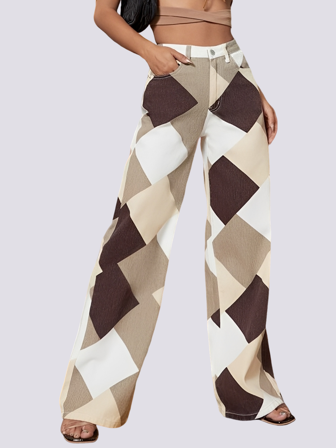Alison - Stilvolle Weitbein-Jeans