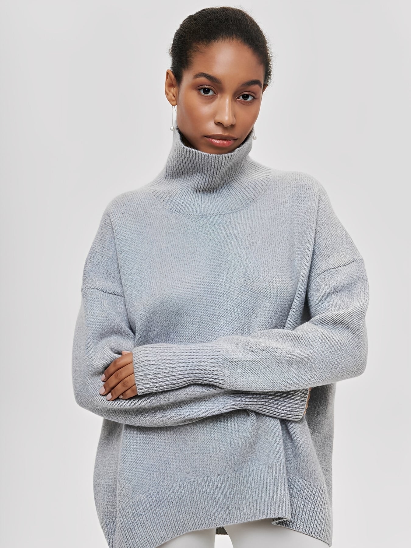 Marva - Stilvoller Damenrollkragenpullover, der warm hält