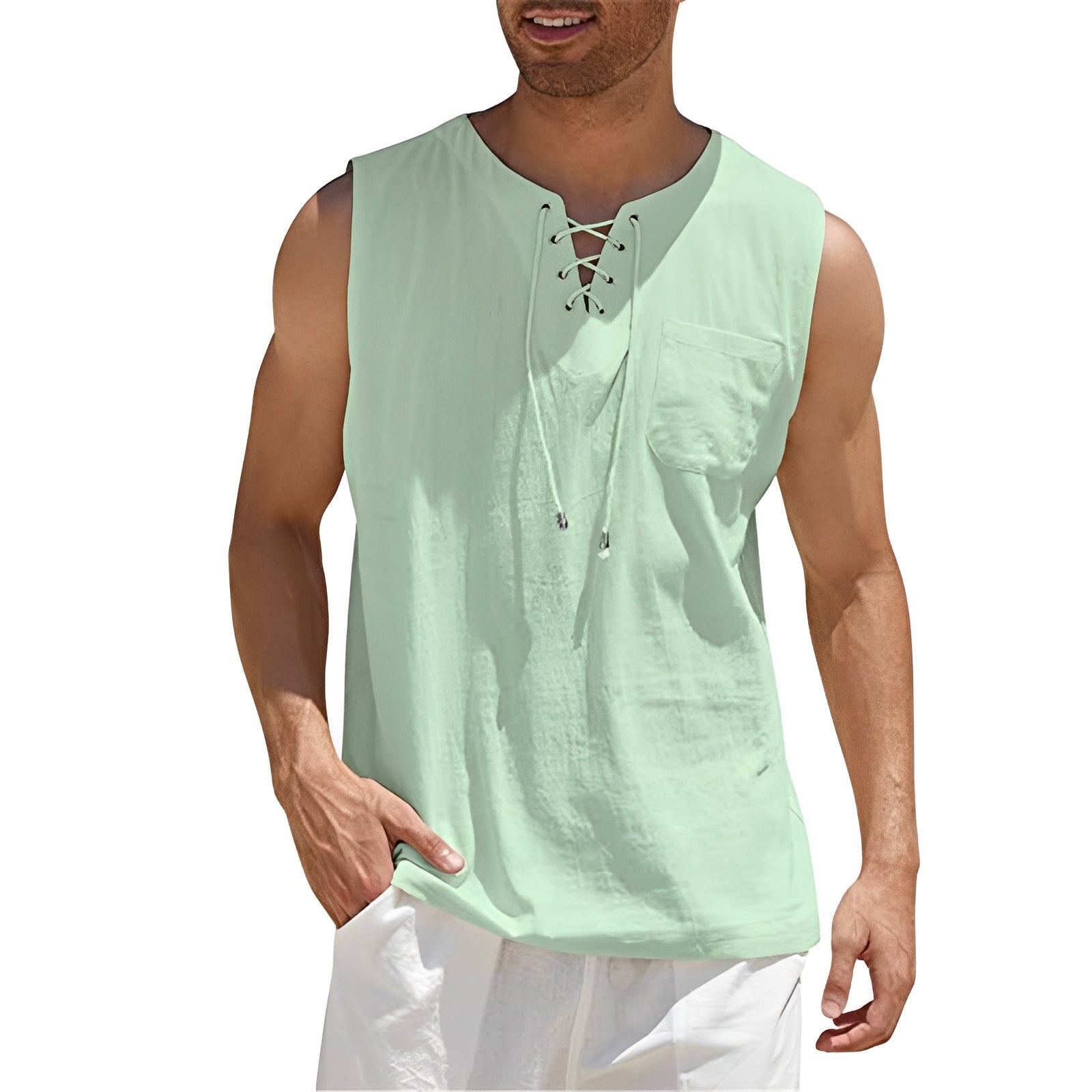 Alexia - Komfortables Herren-Tanktop ohne Ärmel