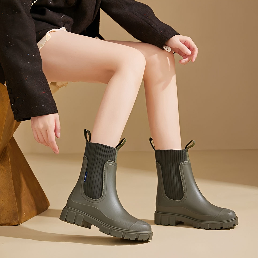 Claire - Komfortable, wasserfeste Gummistiefel