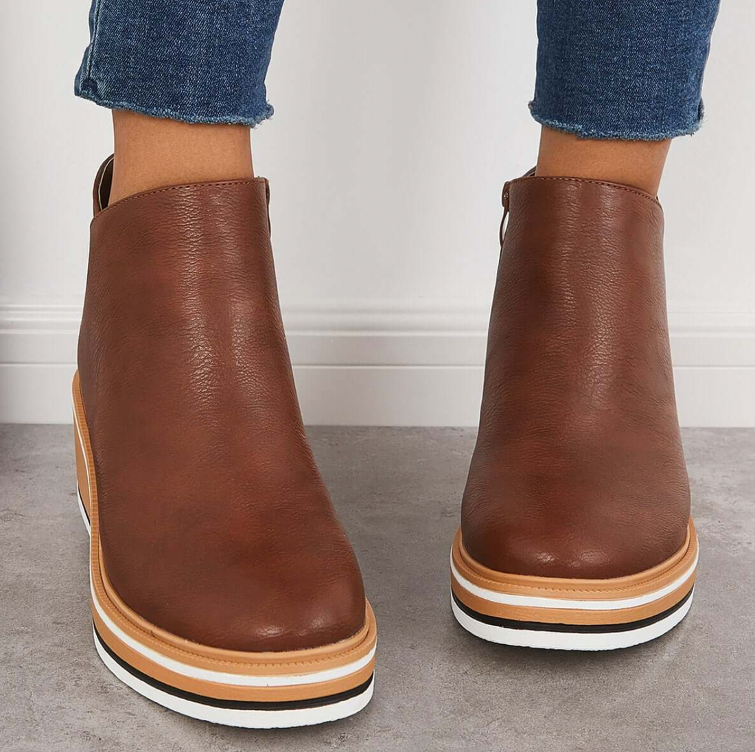 Mari Stella - Freizeitschuhe mit Ziernähten