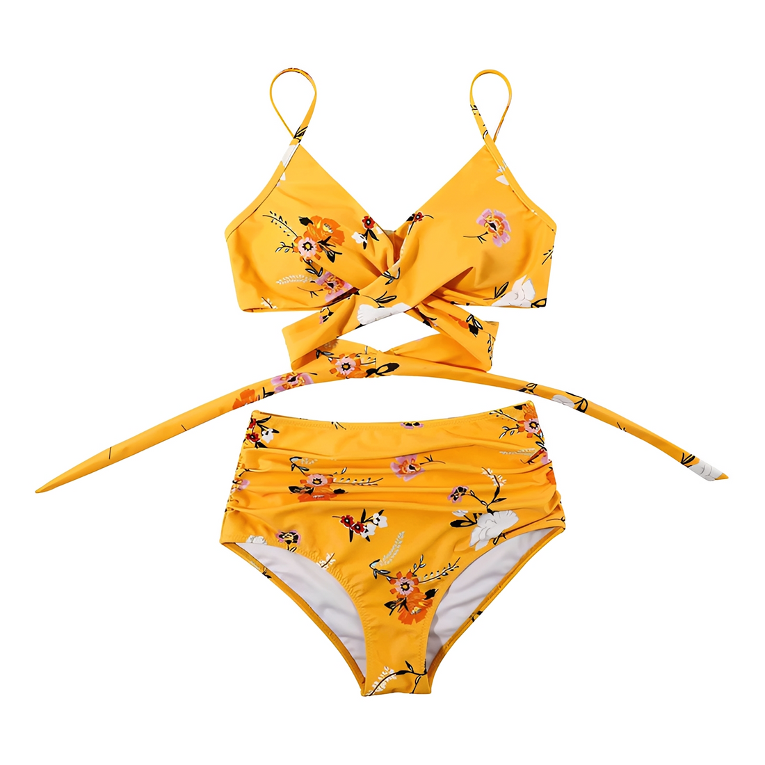 Jayah - Damen-Bikini mit hohem Bund